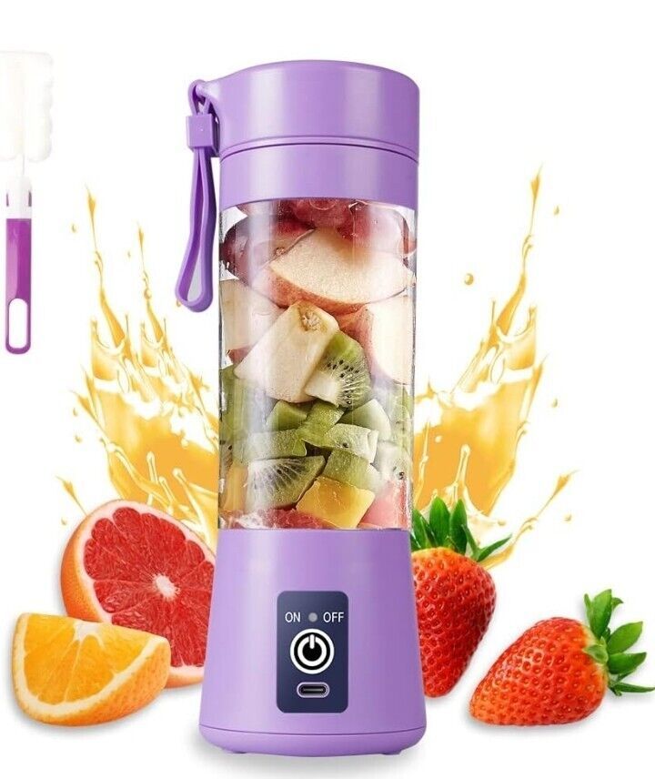 Mini Portable Blender – USB Rechargeable Smoothie Maker