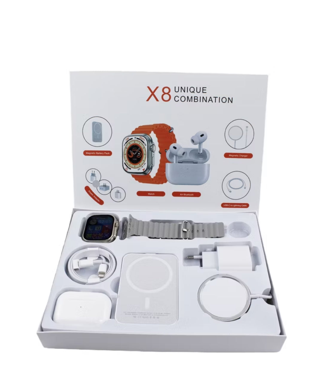 X8 Combination Unique – 6-in-1 Power & Accessories Set